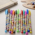12 Pcs KRAKTER Glitter Pen Set - Image 3