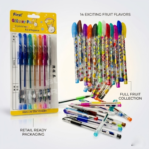 Untitled design - 2026-07-17T045151.940 First Glitter Pen (7 Pcs) - Image 1