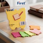 3×3 Colored 4 Cut Sticky Notes - Image 2